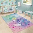 Aussie NAIDOC Week Area Rug Pastel Aboriginal Dot Art