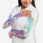 Aussie NAIDOC Week Arm Sleeves Pastel Aboriginal Dot Art