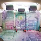 Aussie NAIDOC Week Back Car Seat Cover Pastel Aboriginal Dot Art
