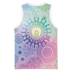 Aussie NAIDOC Week Basketball Jersey Pastel Aboriginal Dot Art