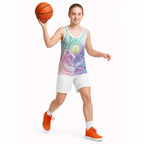 Aussie NAIDOC Week Basketball Jersey Pastel Aboriginal Dot Art