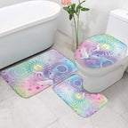 Aussie NAIDOC Week Bathroom Set Pastel Aboriginal Dot Art