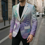 Aussie NAIDOC Week Blazer Pastel Aboriginal Dot Art