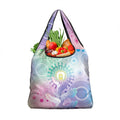 Aussie NAIDOC Week Grocery Bag Pastel Aboriginal Dot Art