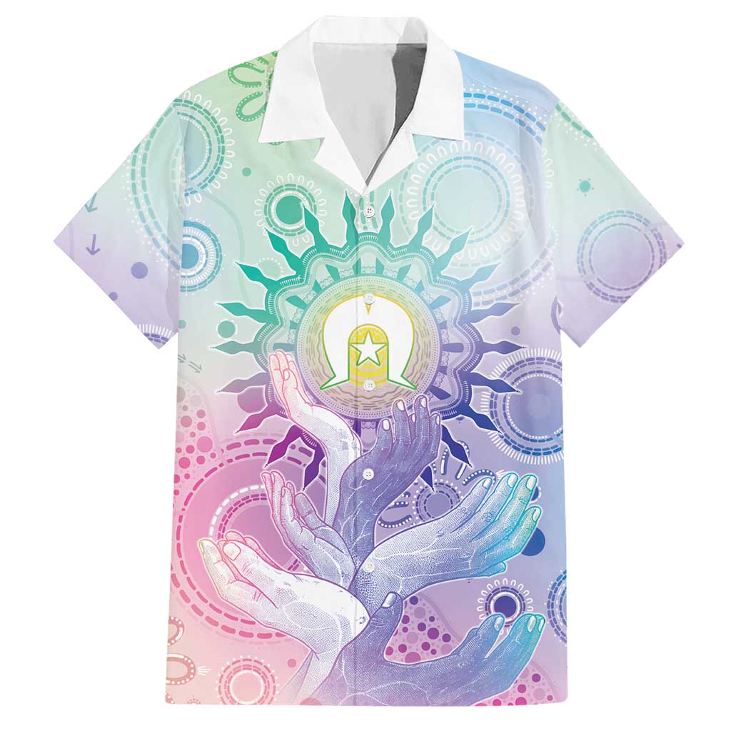 Aussie NAIDOC Week Hawaiian Shirt Pastel Aboriginal Dot Art