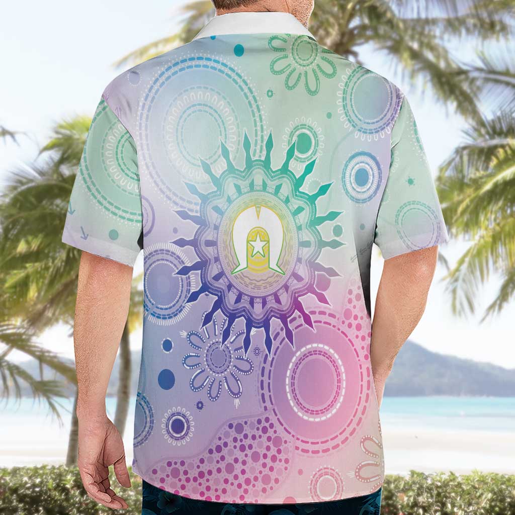 Aussie NAIDOC Week Hawaiian Shirt Pastel Aboriginal Dot Art