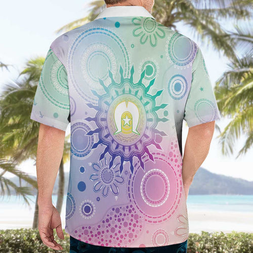 Aussie NAIDOC Week Hawaiian Shirt Pastel Aboriginal Dot Art