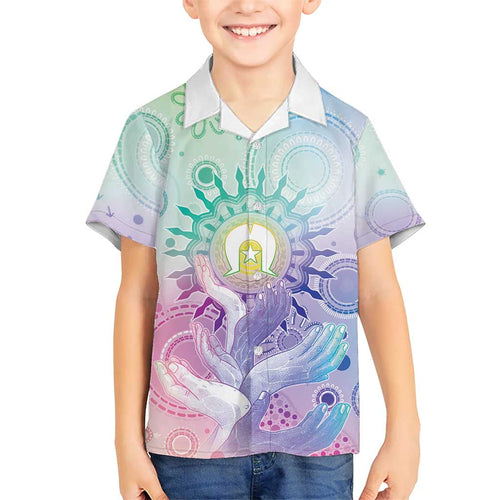 Aussie NAIDOC Week Hawaiian Shirt Pastel Aboriginal Dot Art