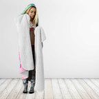 Aussie NAIDOC Week Hooded Blanket Pastel Aboriginal Dot Art