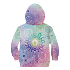 Aussie NAIDOC Week Kid Hoodie Pastel Aboriginal Dot Art