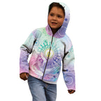 Aussie NAIDOC Week Kid Hoodie Pastel Aboriginal Dot Art