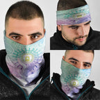 Aussie NAIDOC Week Neck Gaiter Pastel Aboriginal Dot Art