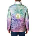 Aussie NAIDOC Week Padded Jacket Pastel Aboriginal Dot Art