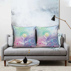 Aussie NAIDOC Week Pillow Cover Pastel Aboriginal Dot Art
