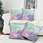 Aussie NAIDOC Week Pillow Cover Pastel Aboriginal Dot Art