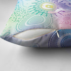 Aussie NAIDOC Week Pillow Cover Pastel Aboriginal Dot Art
