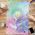 Aussie NAIDOC Week Puzzle Pastel Aboriginal Dot Art