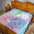 Aussie NAIDOC Week Quilt Pastel Aboriginal Dot Art