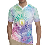 Aussie NAIDOC Week Rugby Jersey Pastel Aboriginal Dot Art