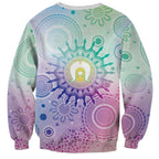 Aussie NAIDOC Week Sweatshirt Pastel Aboriginal Dot Art