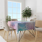 Aussie NAIDOC Week Tablecloth Pastel Aboriginal Dot Art