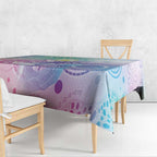 Aussie NAIDOC Week Tablecloth Pastel Aboriginal Dot Art