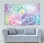 Aussie NAIDOC Week Tapestry Pastel Aboriginal Dot Art