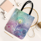 Aussie NAIDOC Week Tote Bag Pastel Aboriginal Dot Art