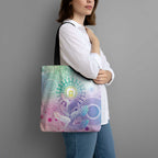 Aussie NAIDOC Week Tote Bag Pastel Aboriginal Dot Art