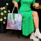 Aussie NAIDOC Week Tote Bag Pastel Aboriginal Dot Art