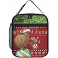 New Zealand Kiwi Christmas Lunch Bag Paua Shell Glitter Green
