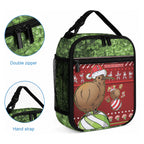 New Zealand Kiwi Christmas Lunch Bag Paua Shell Glitter Green