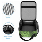 New Zealand Kiwi Christmas Lunch Bag Paua Shell Glitter Green