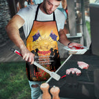 ANZAC Day Apron Remembrance Tribute Soldiers And Poppy Field