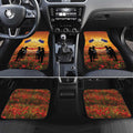 ANZAC Day Car Mats Remembrance Tribute Soldiers And Poppy Field