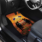 ANZAC Day Car Mats Remembrance Tribute Soldiers And Poppy Field