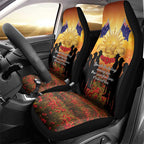 ANZAC Day Car Seat Cover Remembrance Tribute Soldiers And Poppy Field