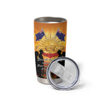ANZAC Day Tumbler Cup Remembrance Tribute Soldiers And Poppy Field