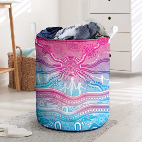 NAIDOC Week 50 Years Deadly Laundry Basket Aboriginal Dreamtime