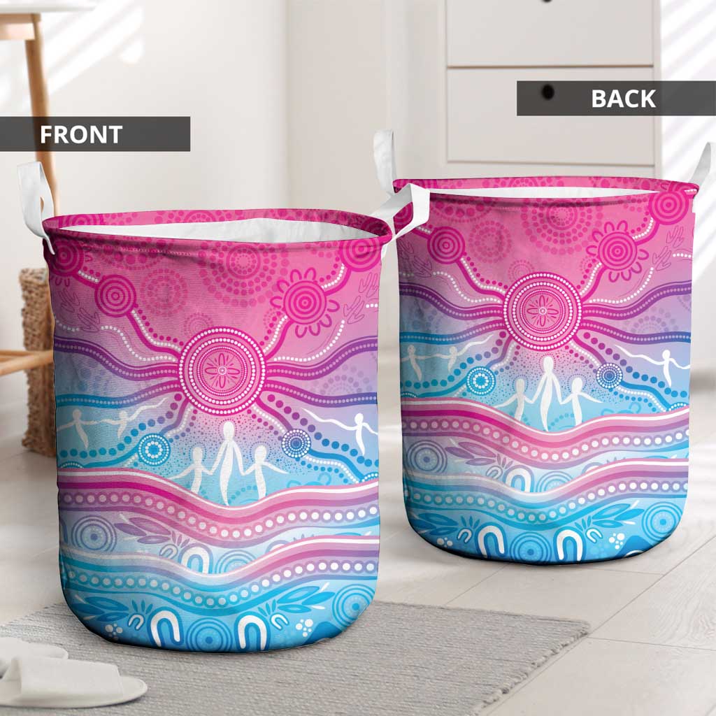 NAIDOC Week 50 Years Deadly Laundry Basket Aboriginal Dreamtime