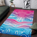 NAIDOC Week 50 Years Deadly Area Rug Aboriginal Dreamtime