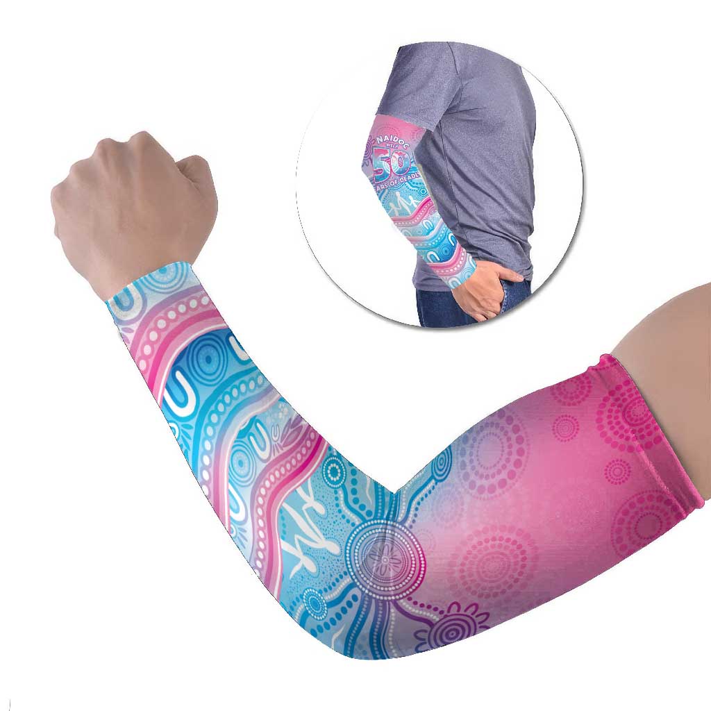 NAIDOC Week 50 Years Deadly Arm Sleeves Aboriginal Dreamtime