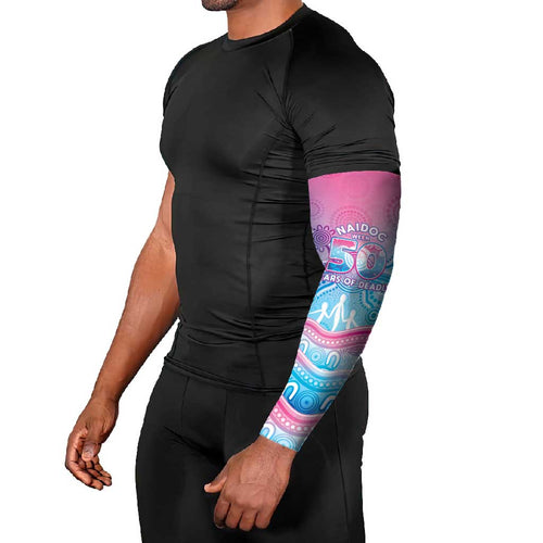 NAIDOC Week 50 Years Deadly Arm Sleeves Aboriginal Dreamtime