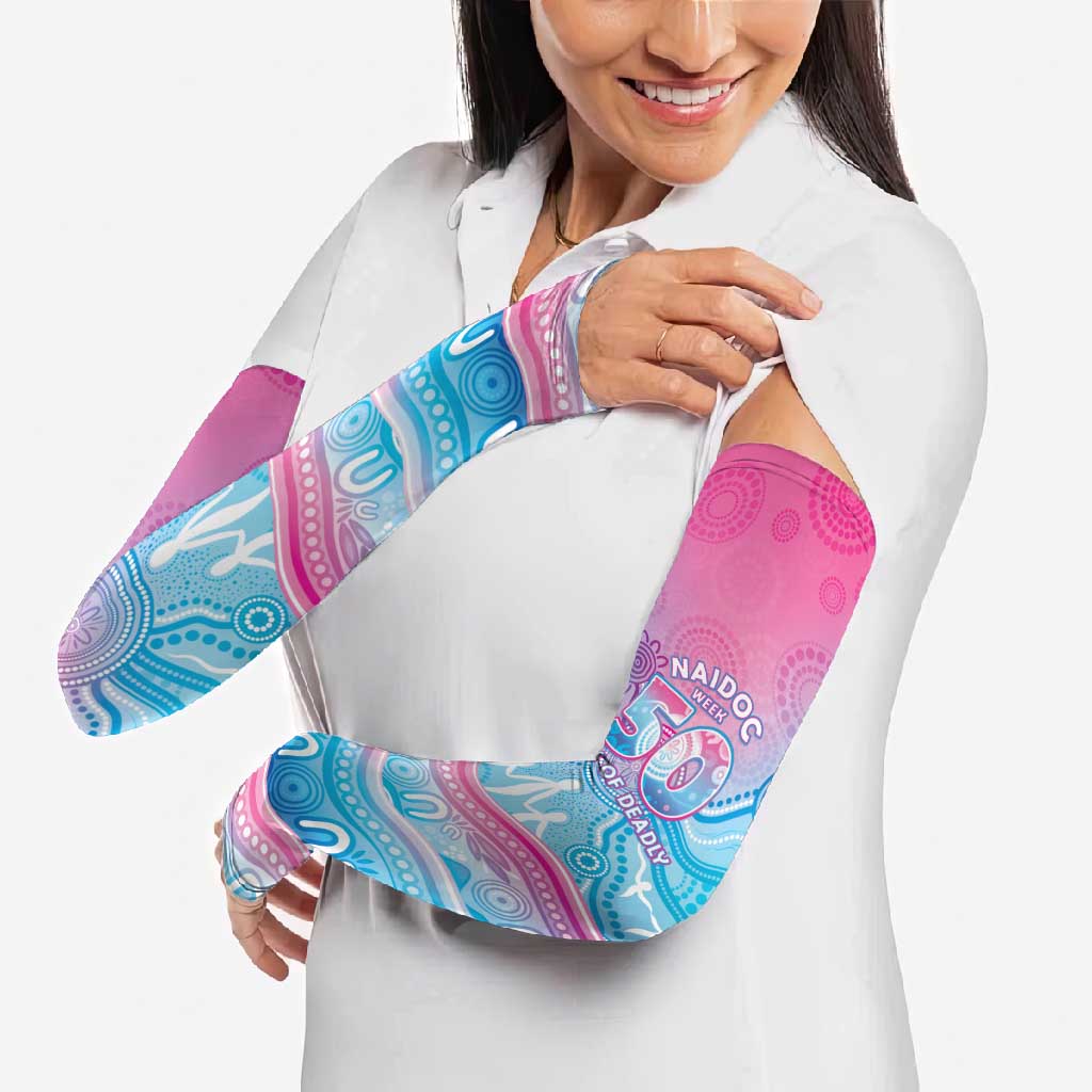 NAIDOC Week 50 Years Deadly Arm Sleeves Aboriginal Dreamtime