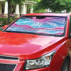 NAIDOC Week 50 Years Deadly Auto Sun Shade Aboriginal Dreamtime