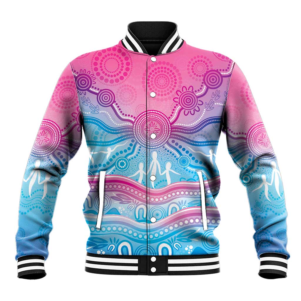 NAIDOC Week 50 Years Deadly Baseball Jacket Aboriginal Dreamtime