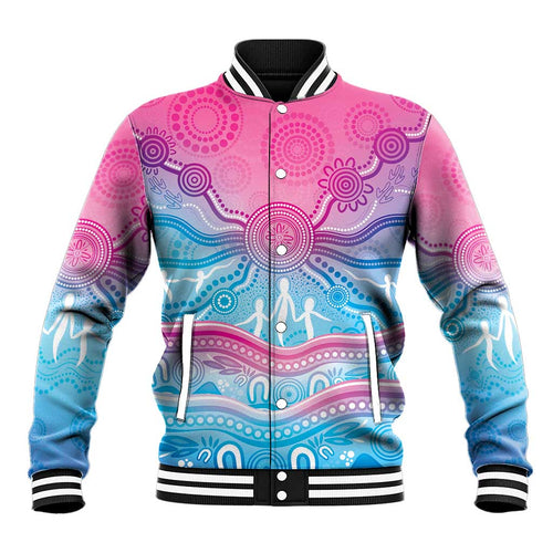 NAIDOC Week 50 Years Deadly Baseball Jacket Aboriginal Dreamtime