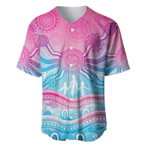 NAIDOC Week 50 Years Deadly Baseball Jersey Aboriginal Dreamtime