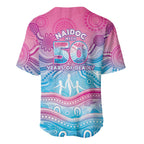 NAIDOC Week 50 Years Deadly Baseball Jersey Aboriginal Dreamtime
