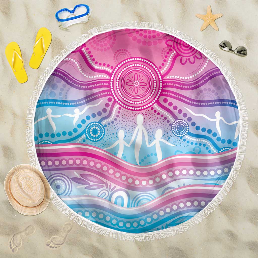NAIDOC Week 50 Years Deadly Beach Blanket Aboriginal Dreamtime